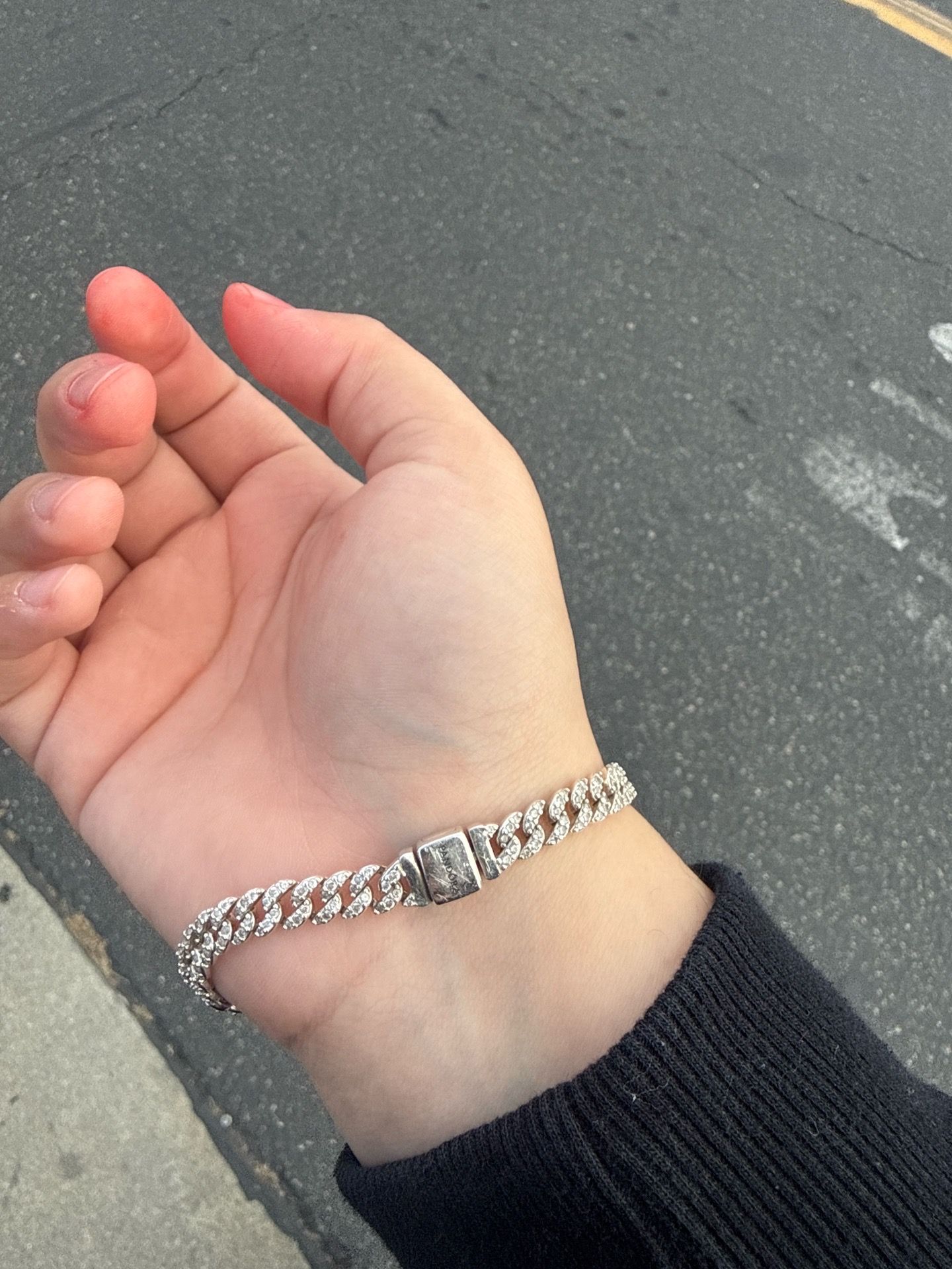 Used pandora Cuban bracelet