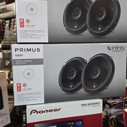 PioneerDMH-W3000NEX AppleCarPlay AndroidAuto Bluetooth Wireless And Infinity Speaker 