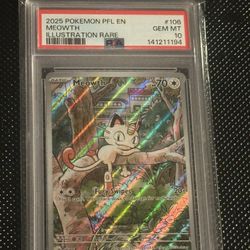 Pokemon Meowth Pfl Psa 10 
