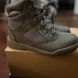 All Gray Timbs 