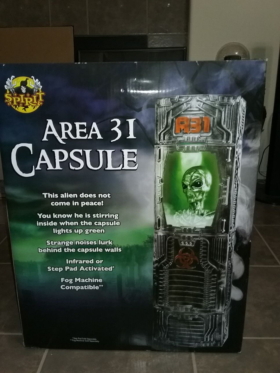 Area 31 Alien Capsule