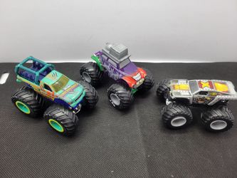 Hot Wheels Monster Trucks Lot Wrexplorer Joker Monster Jam MXU Diecast Toy Cars