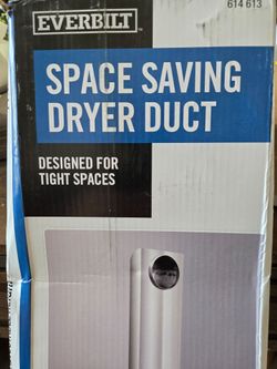 Space Saving dryer duct