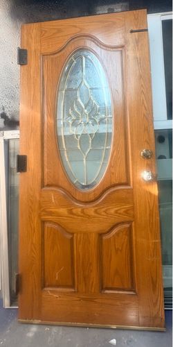 Solid wood 36x79 wood door
