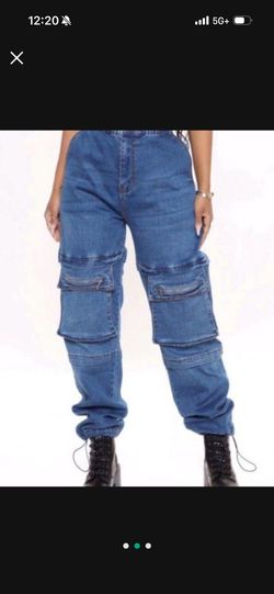 Fashion Nova Cargo Denim