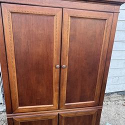 Wood home entertainment Center 
