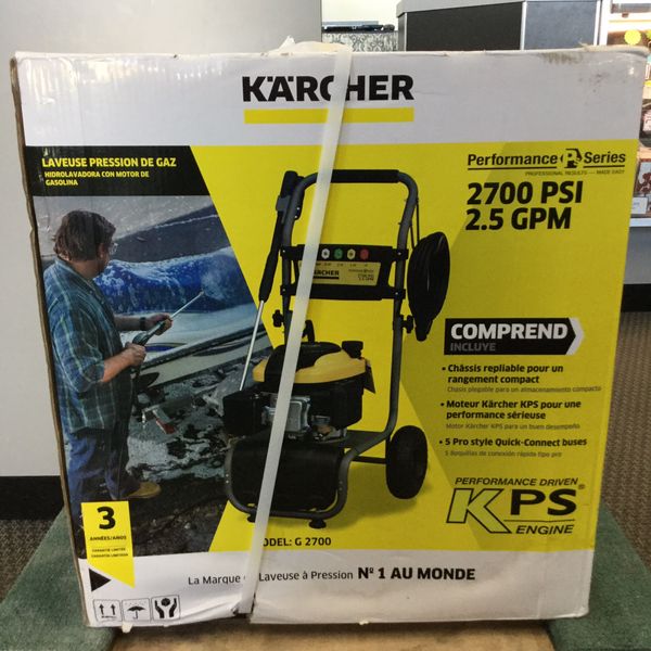 *NEW* KARCHER 2700 PSI Gas Pressure Washer Model G2700 for Sale in