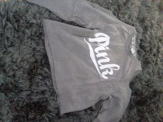 New Pink cut out sweatshirt