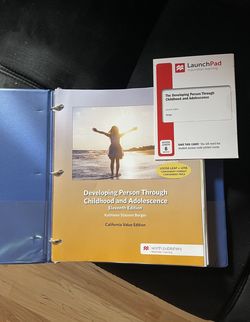 Developing Person Through Childhood And Adolescence 