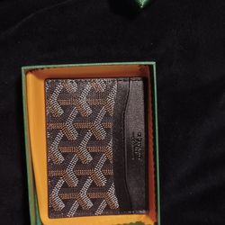 Goyard Wallet Sulpice Black Brand New nondition never used