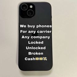 We buy all kind of iPhones
