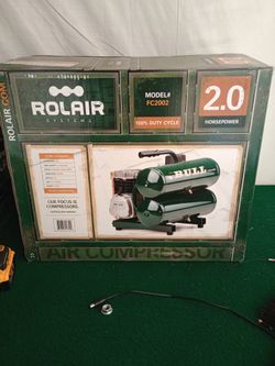 2.0 Horsepower Portable Compressor 