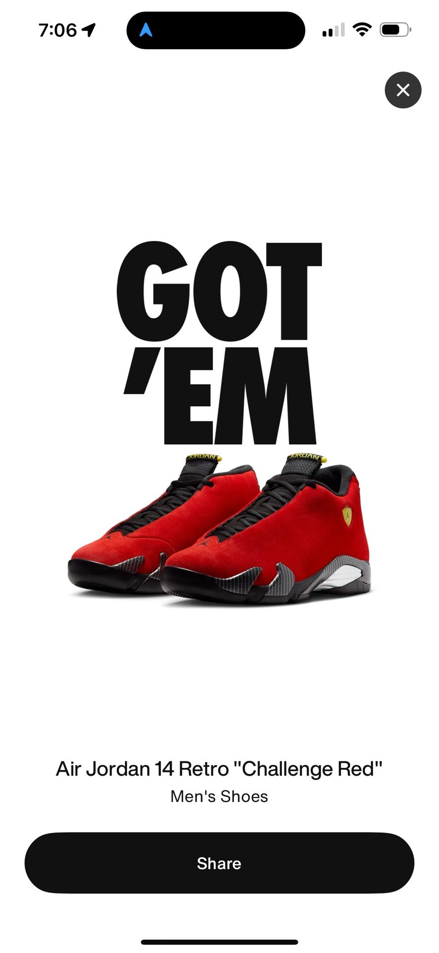 Jordan 14 Ferrari