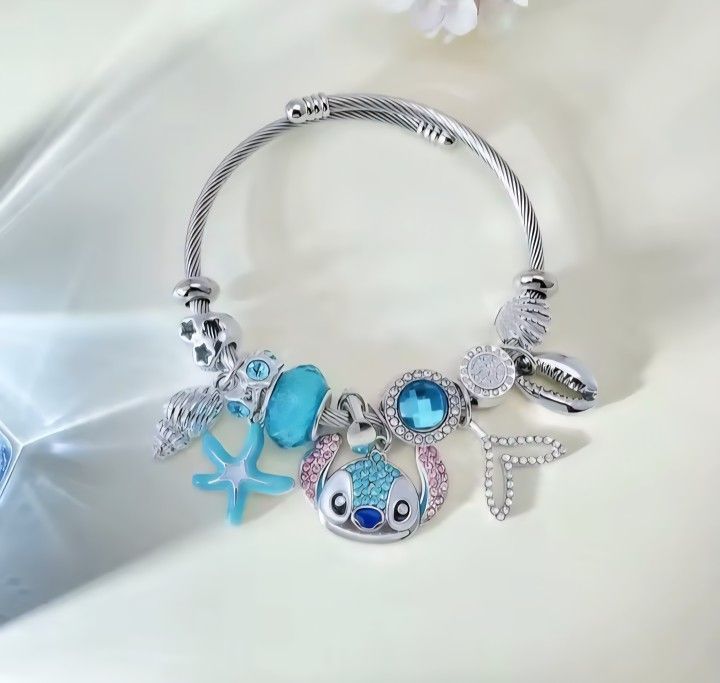 Lilo & Stitch Charm Sea Bracelet