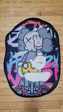 KAWS Character Graphic Floor Mat New