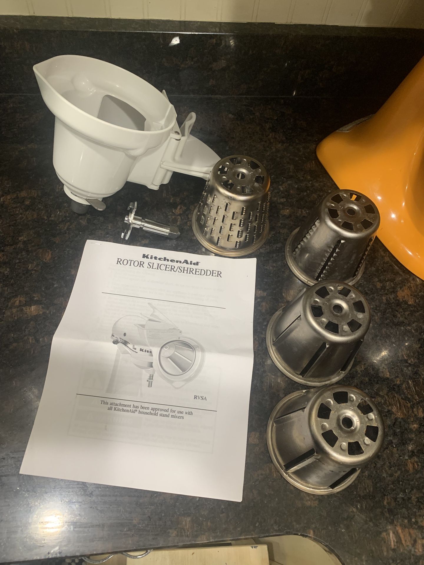 KitchenAid Slicer/rotor attachment