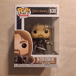 [VAULTED] Funko Pop! Boromir #630 with soft protector (from The Lord of the Rings franchise)