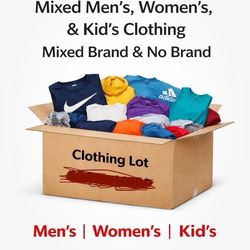 44 pieces of clothes Women Men Kids