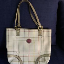 **COACH** Purse In Spring Pastels