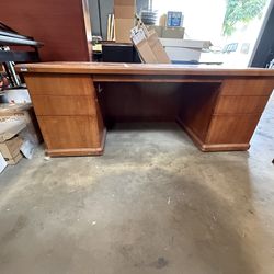 Wood Desk 78"x36"x30" - Free
