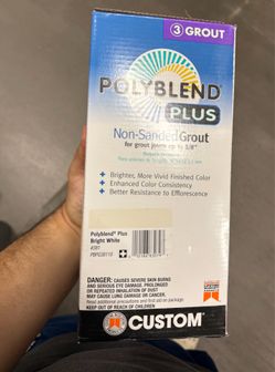 POLYBLEND PLUS Non-Sanded Grout (10lb and 25lb)