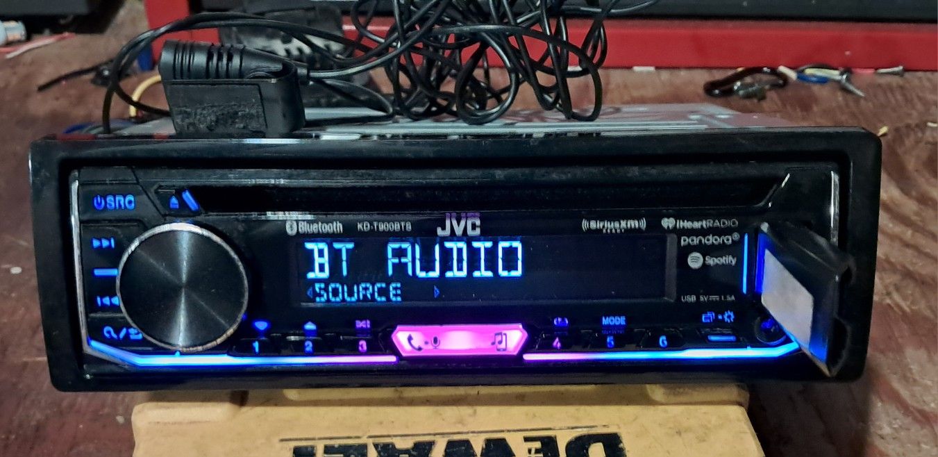 JVC KD-T900BTS cd Bluetooth Car Stereo