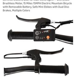 Electric Bike For Kids 