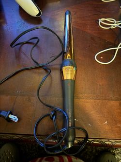 InfinitiPRO by Conair 1” Ceramic Curling Iron Hair Curler Adjustable Heat Tested Works