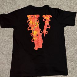 VLONE Skull Tee - Men | Color: Orange | Size: XL. 