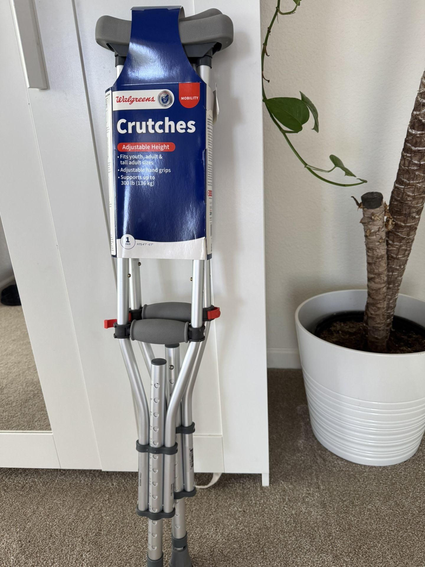 Crutches - Adjustable Height