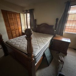 Sofa, Recliner, Desk, TV Stand, Brazilian Wood Bedroom Set (Bundle And Single Items For Sale)