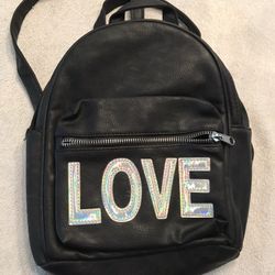 Small Leather Backpack 