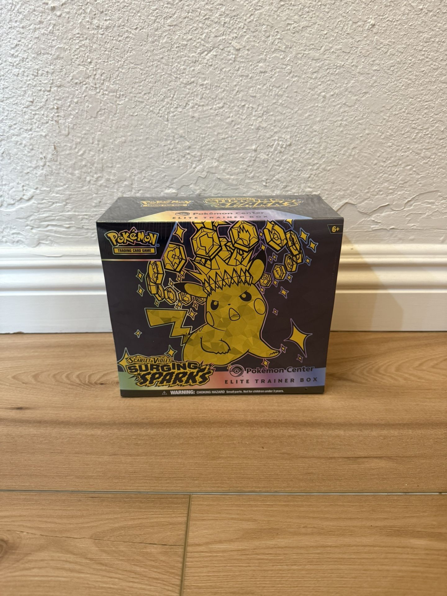 Surging Sparks Pokemon Center Elite Trainer Box