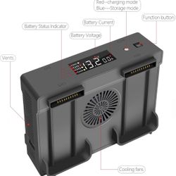 Hanatora Fast Charger For DJI Mavic Air 2 Drone 