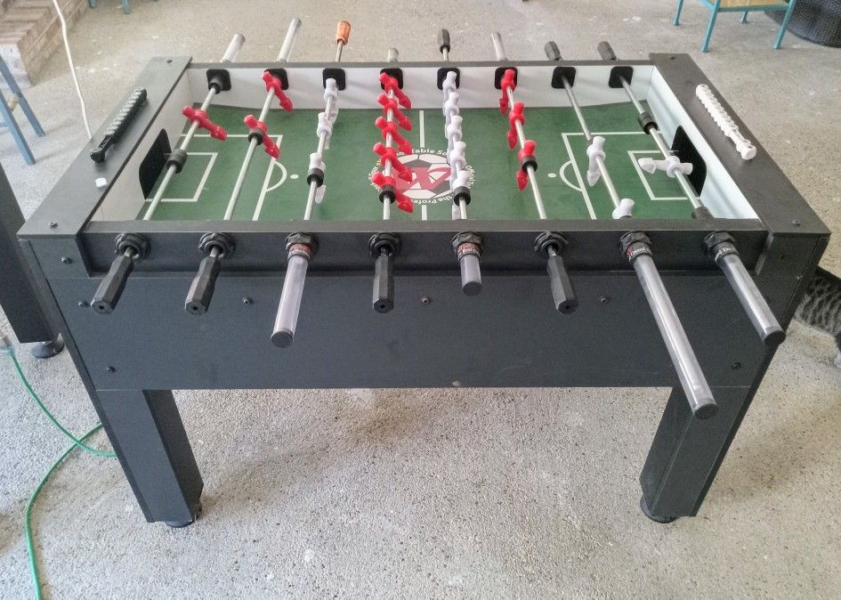 Warrior Blacklight Foosball Table