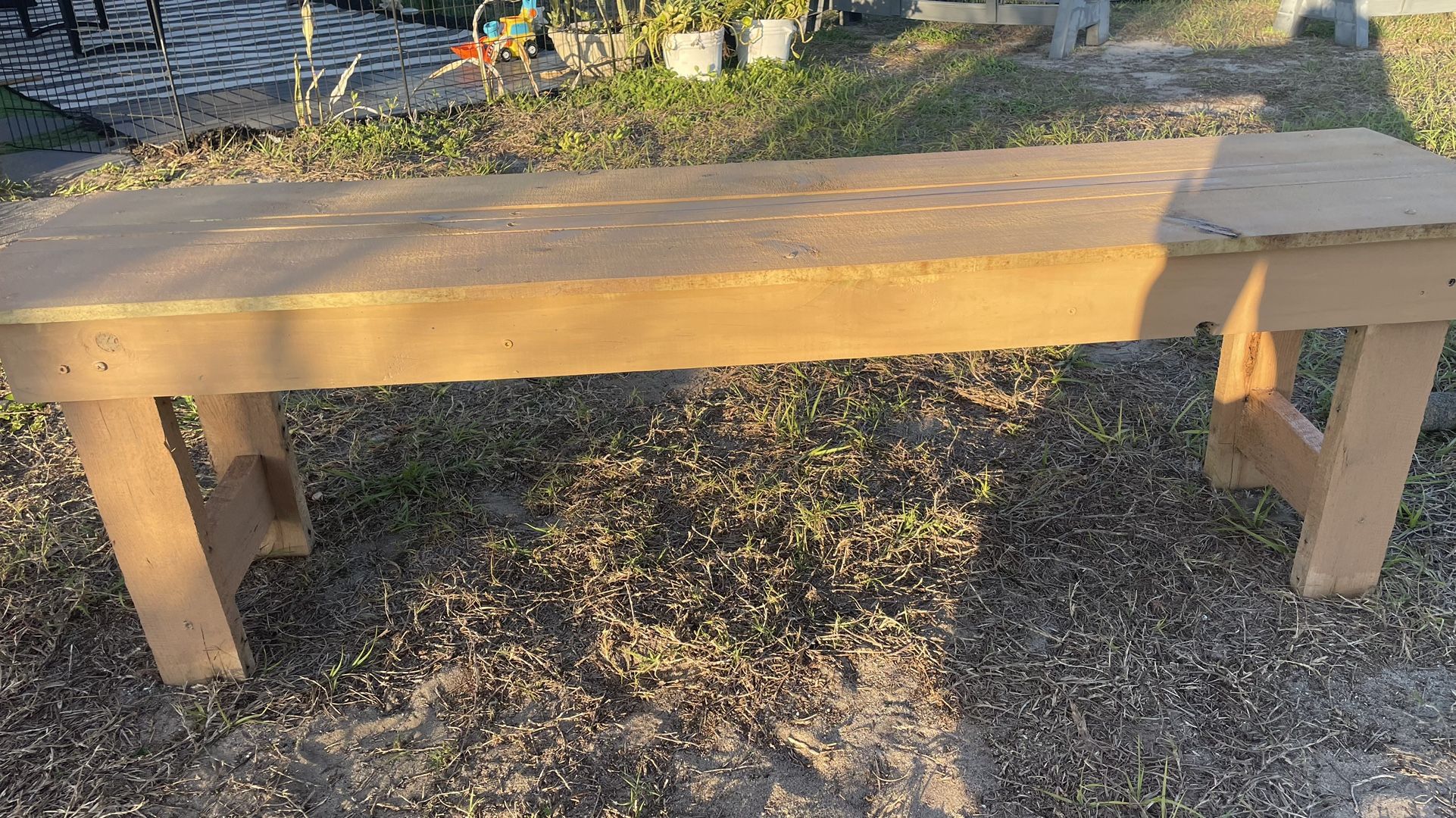 Wooden Bench