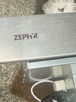 Zephyr 30 inches DOWN DRAFT  stainless