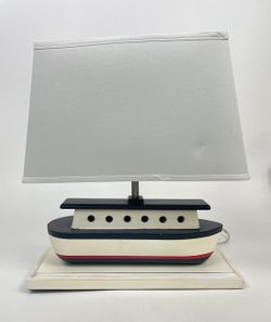 Boat Lamp - kids room - pottery barn