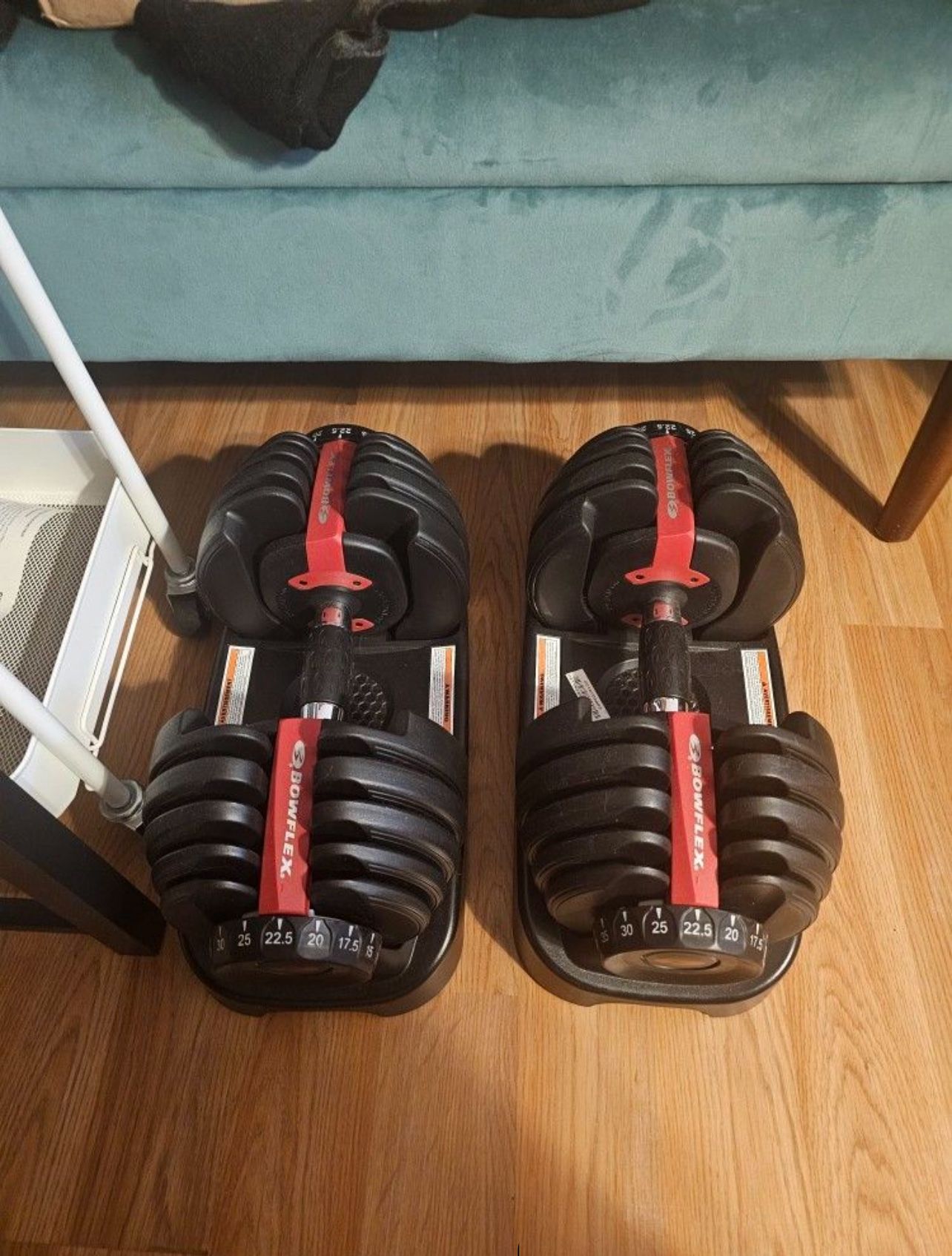 Bow flex SelectTech 552 Dumbbells 