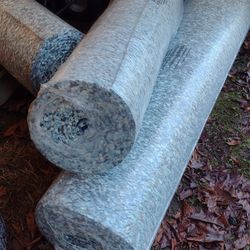 CARPET PAD 7/16 "  8 LB MOISTURE BARRIER CHARITY BY SHAW $120 EACH ROLL HAVE 3