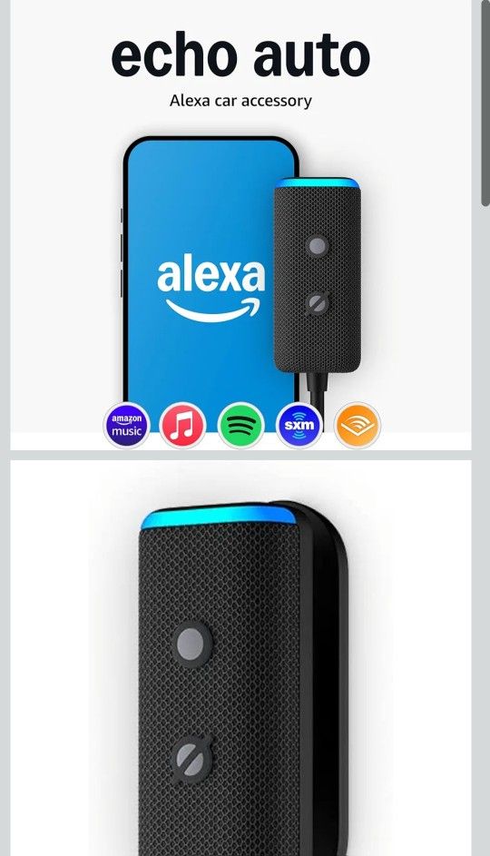 NEW Amazon Echo Auto, Add Alexa to your car