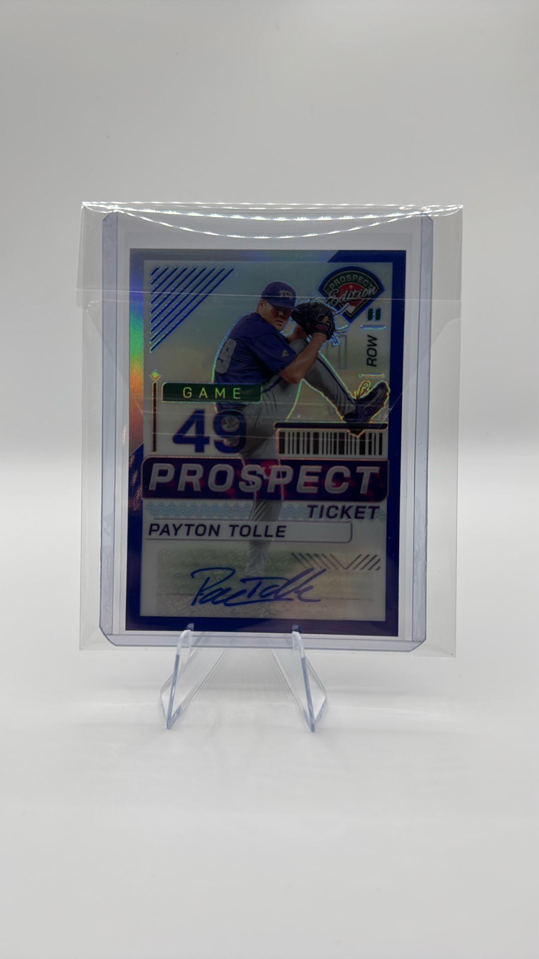 Payton Tolle Prospect Ticket Auto/149