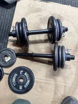 Loadable dumbbells
