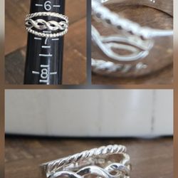 Sterling Silver Rings, $5 Each