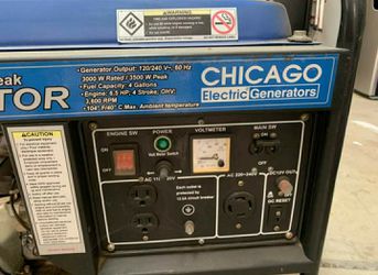 Chicago Electric Generator 3000