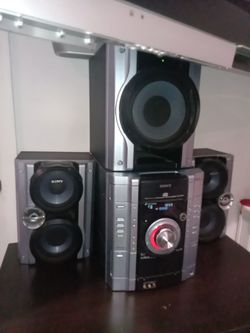 Sony Mini Hi-Fi Stereo System with Speakers