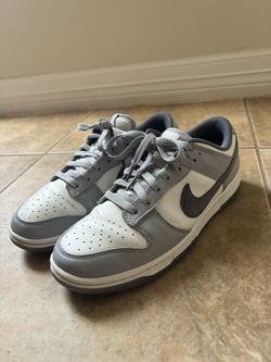White Carbon Nike Dunks