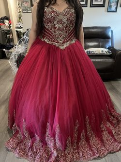 Vestido De Quinceañera Nuevo Size 8 Comprado En Tienda Moda 2000