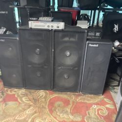 Gemini Inch Dual Speakers Dj Audio System 