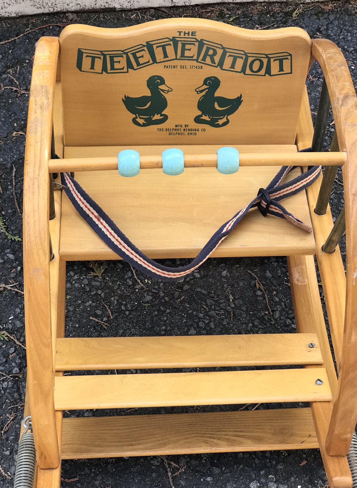 ”Toddler’s rocker “Teeter Tot” Brand